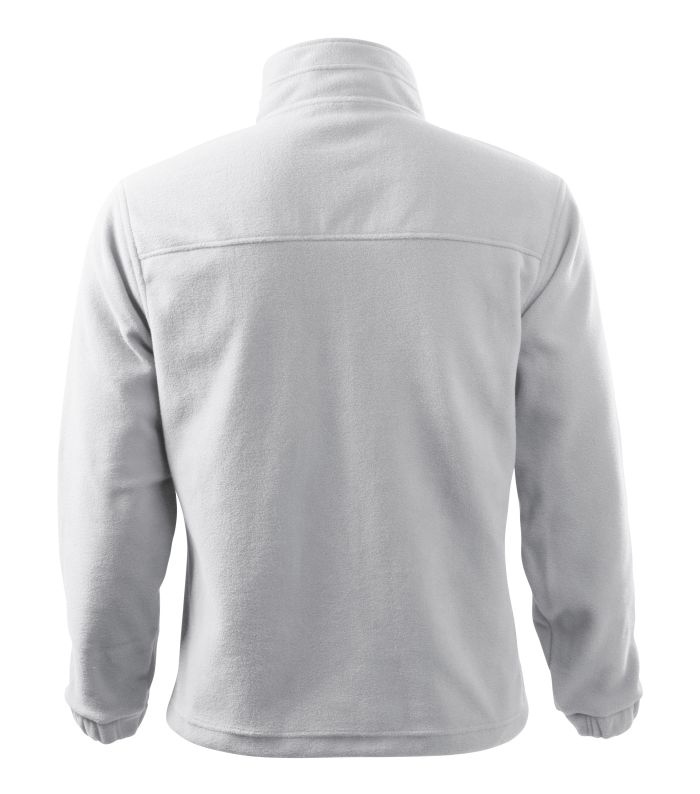 Флісова кофта чоловіча біла Rimeck Jacket 501 280 g/m²